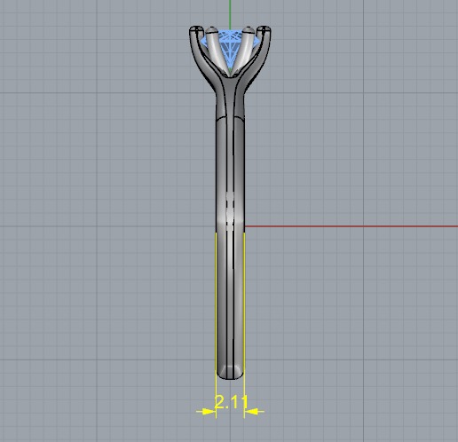 Soliter ring N012633 3D print model_7