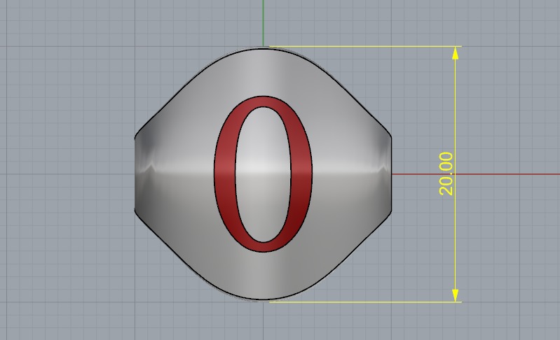 Ring N012615 3D print model_6