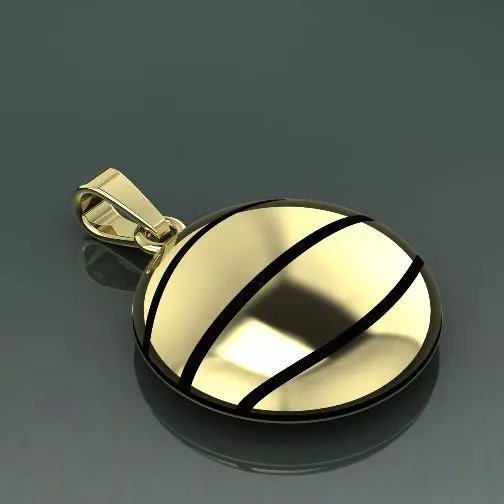 Pendant N012605 3D print model_0