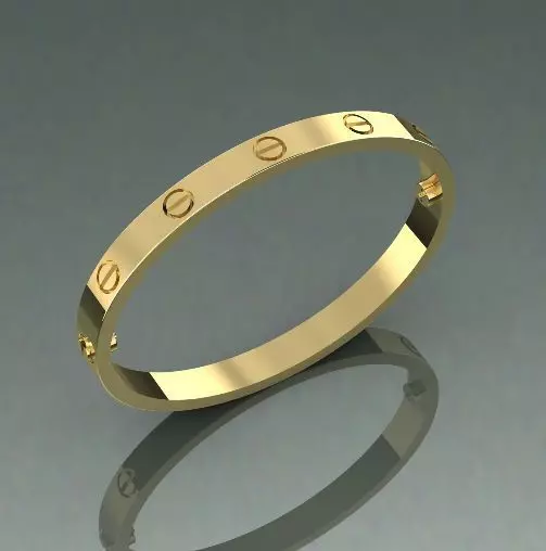 Bracelet size 17 N012600 3D print model_0