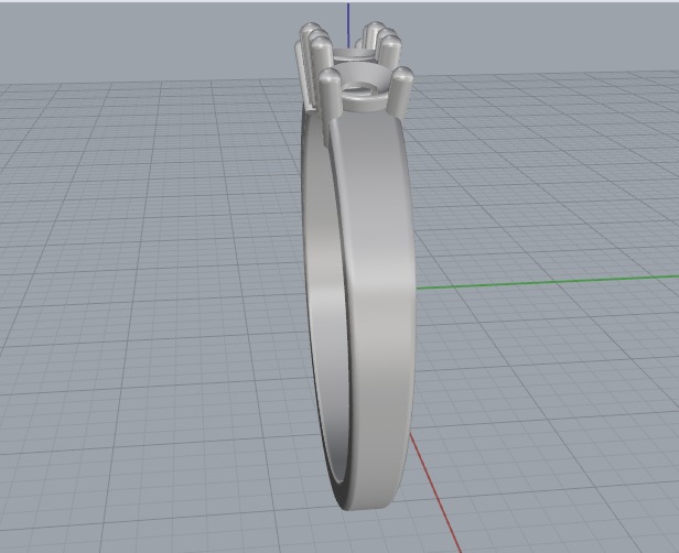 Ring N012599 3D print model_5