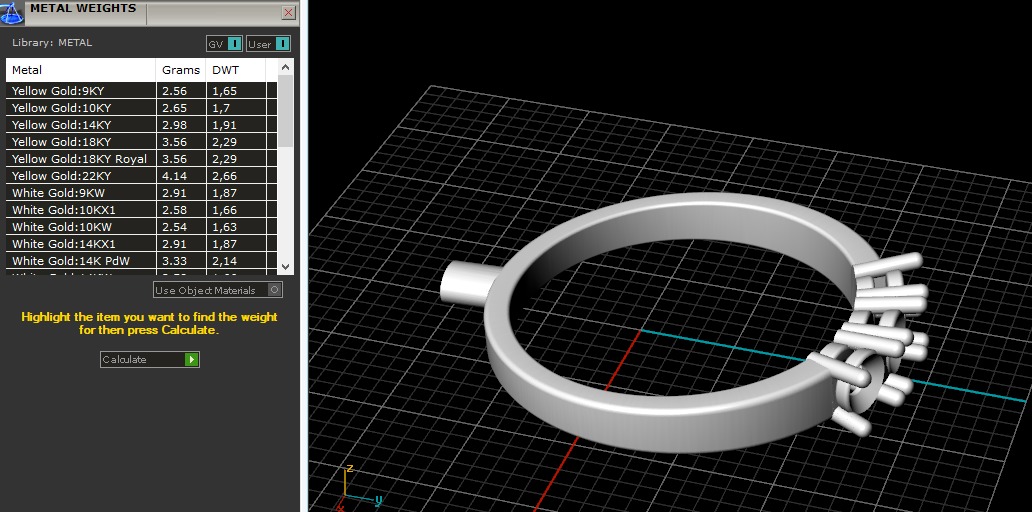 Ring N012599 3D print model_8