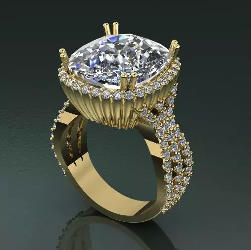 Ring N012591 3D print model_0