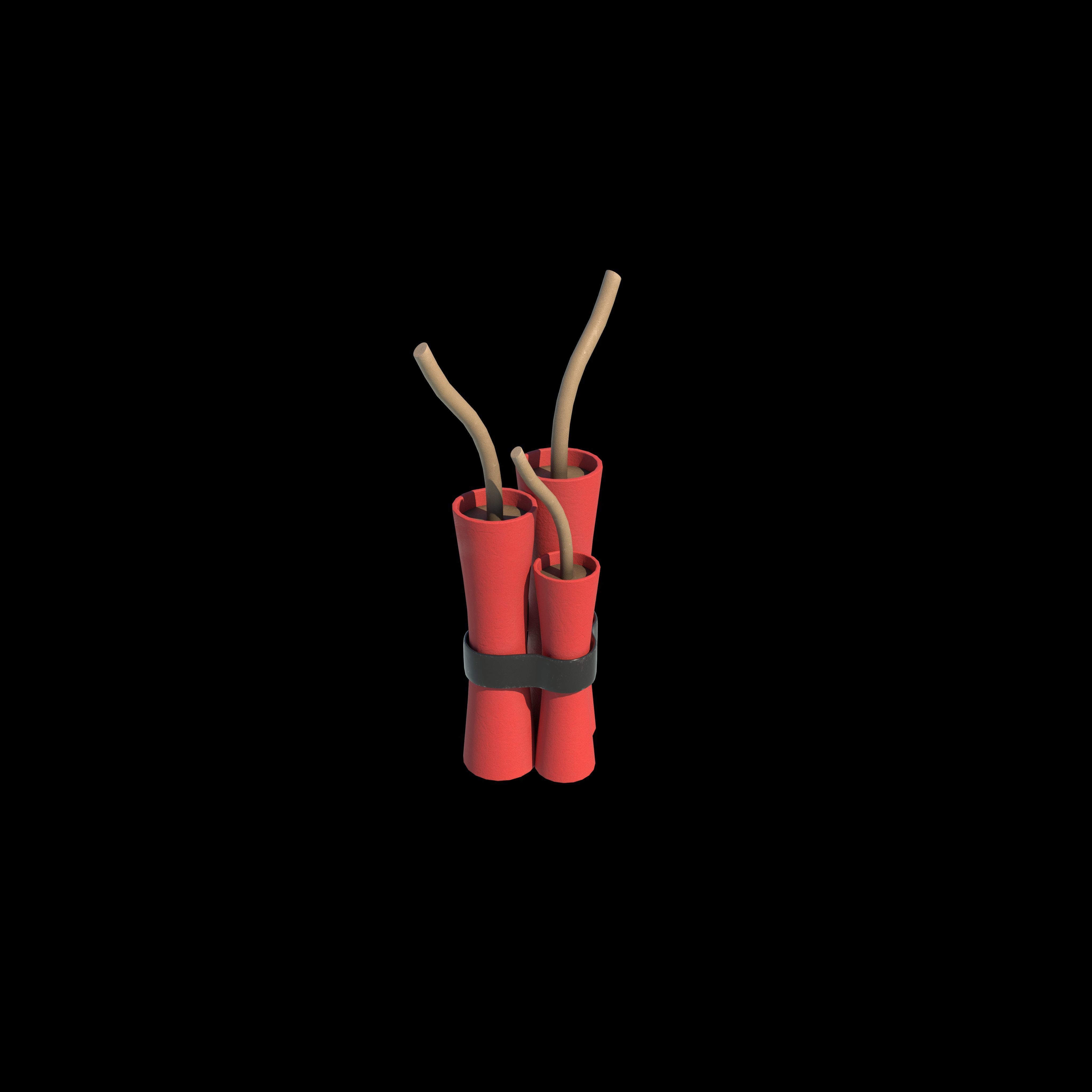 dynamite pack 3D model_7