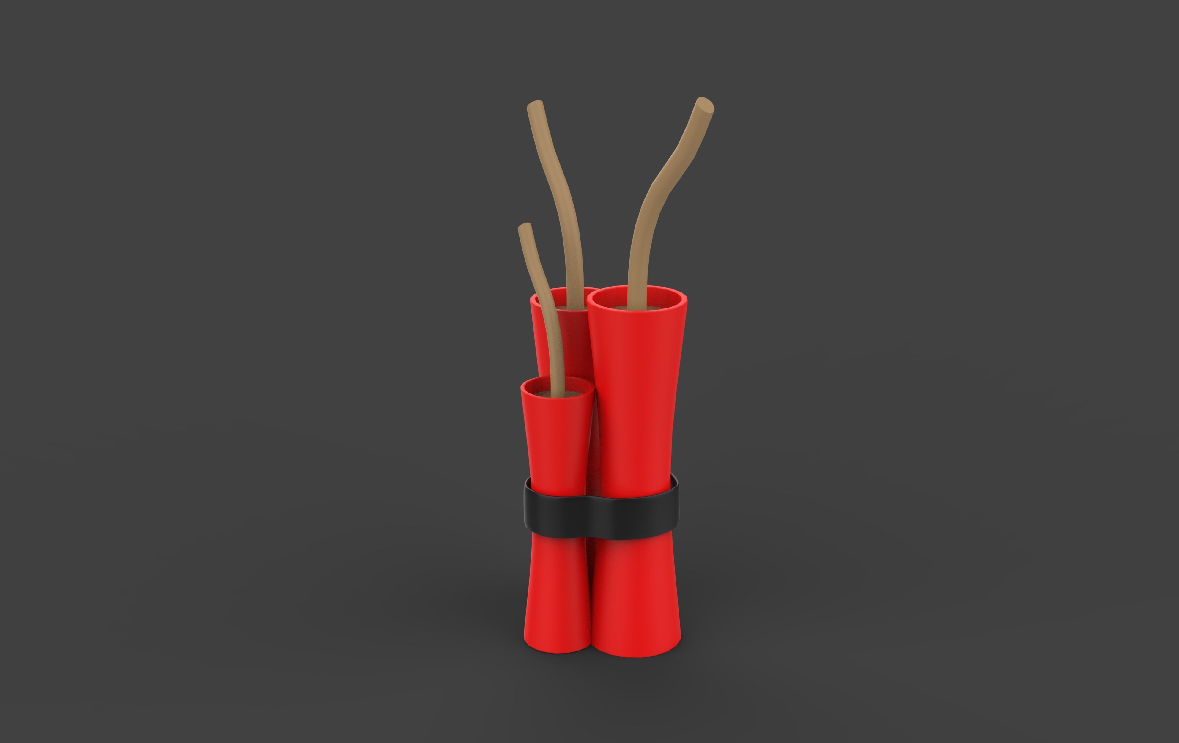 dynamite pack 3D model_3