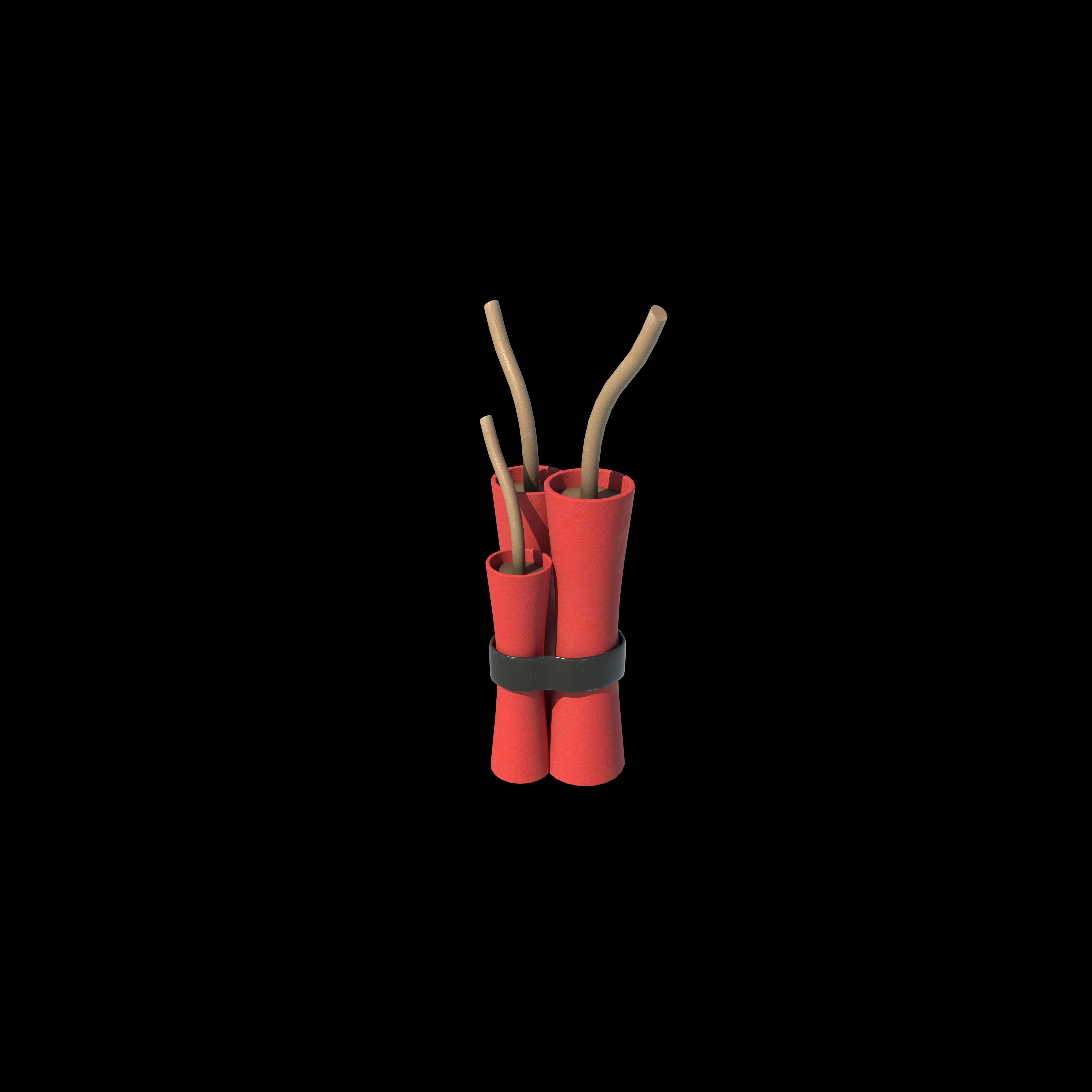dynamite pack 3D model_5