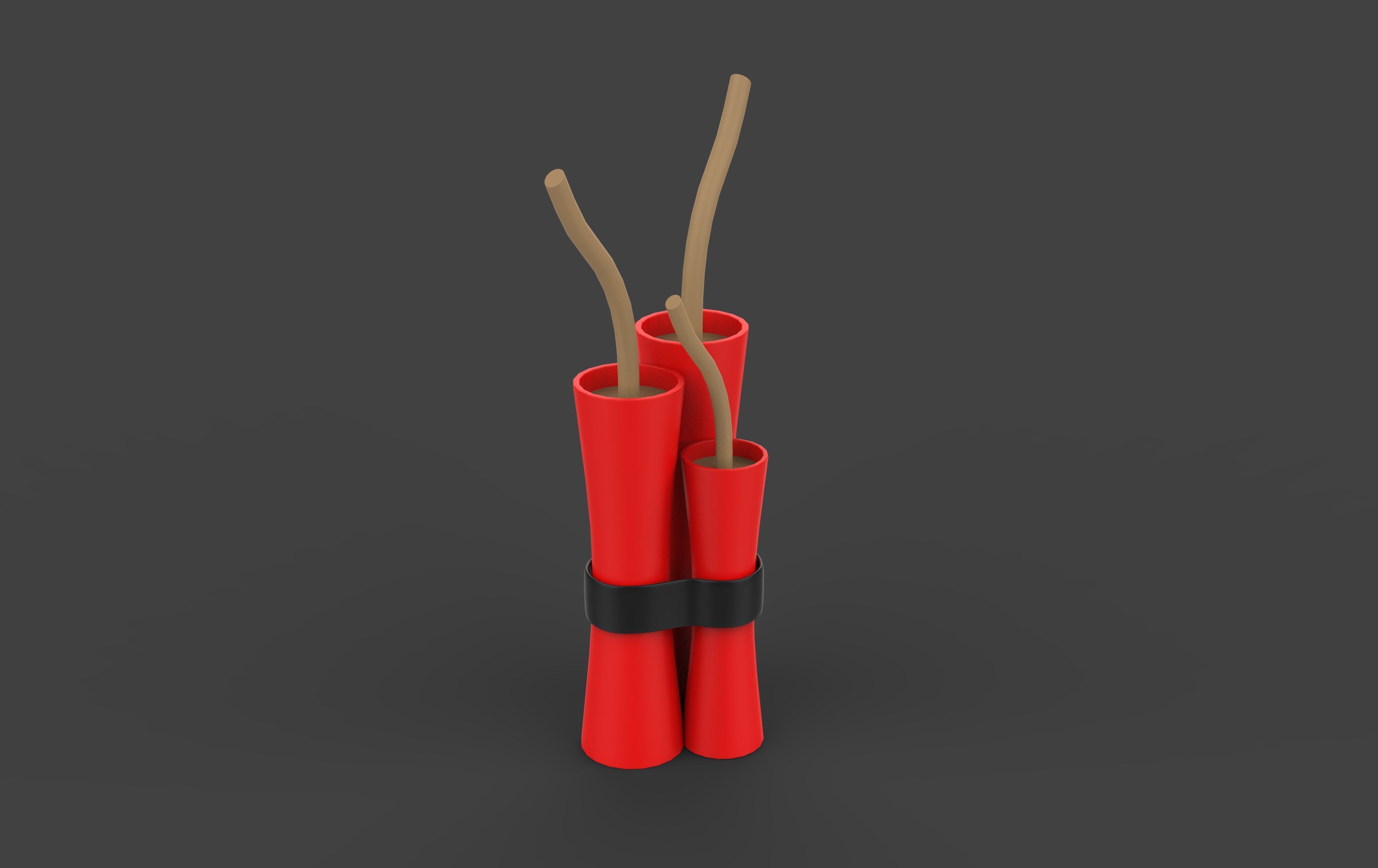 dynamite pack 3D model_4