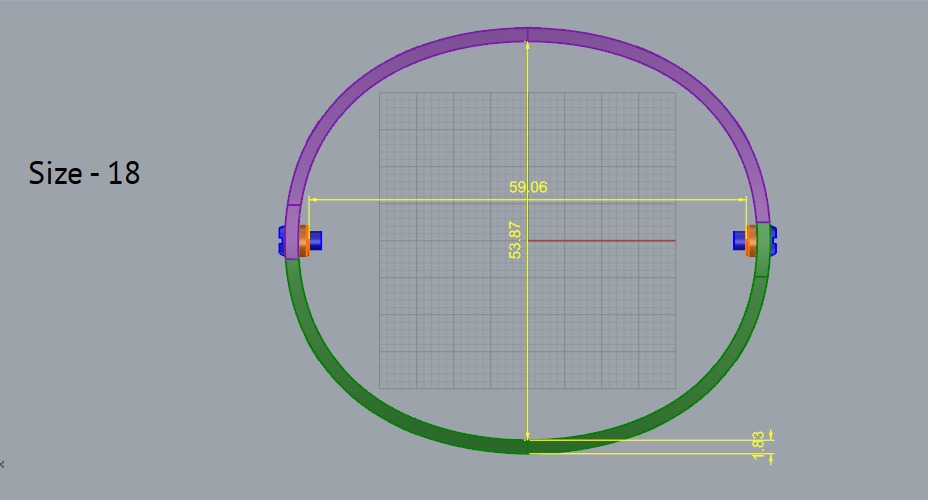 Bracelet N012681 3D print model_8