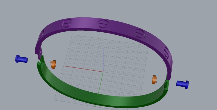 Bracelet N012681 3D print model_6