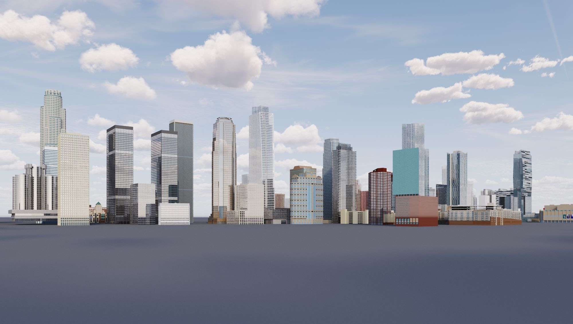 Los Angeles 3D model_2