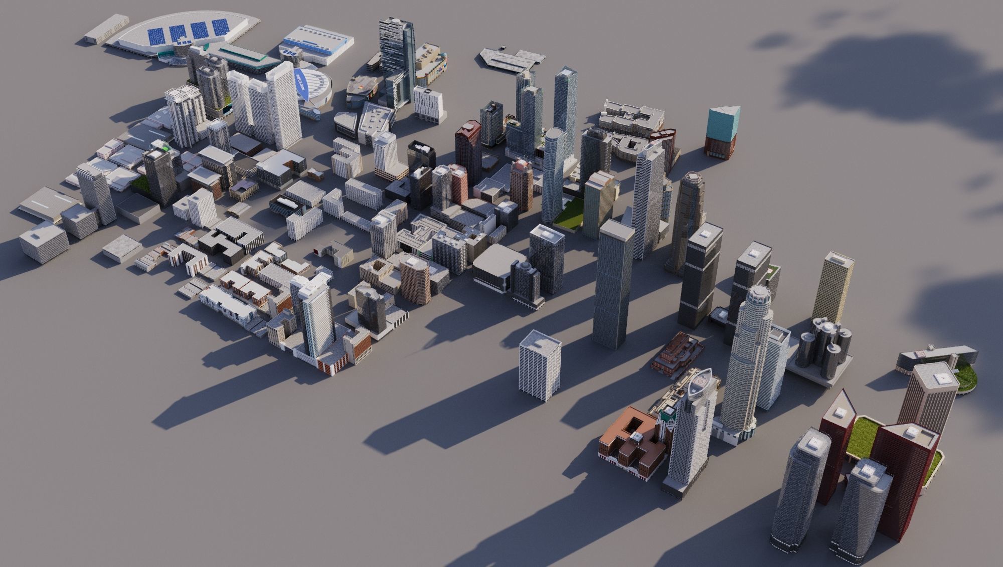 Los Angeles 3D model_5