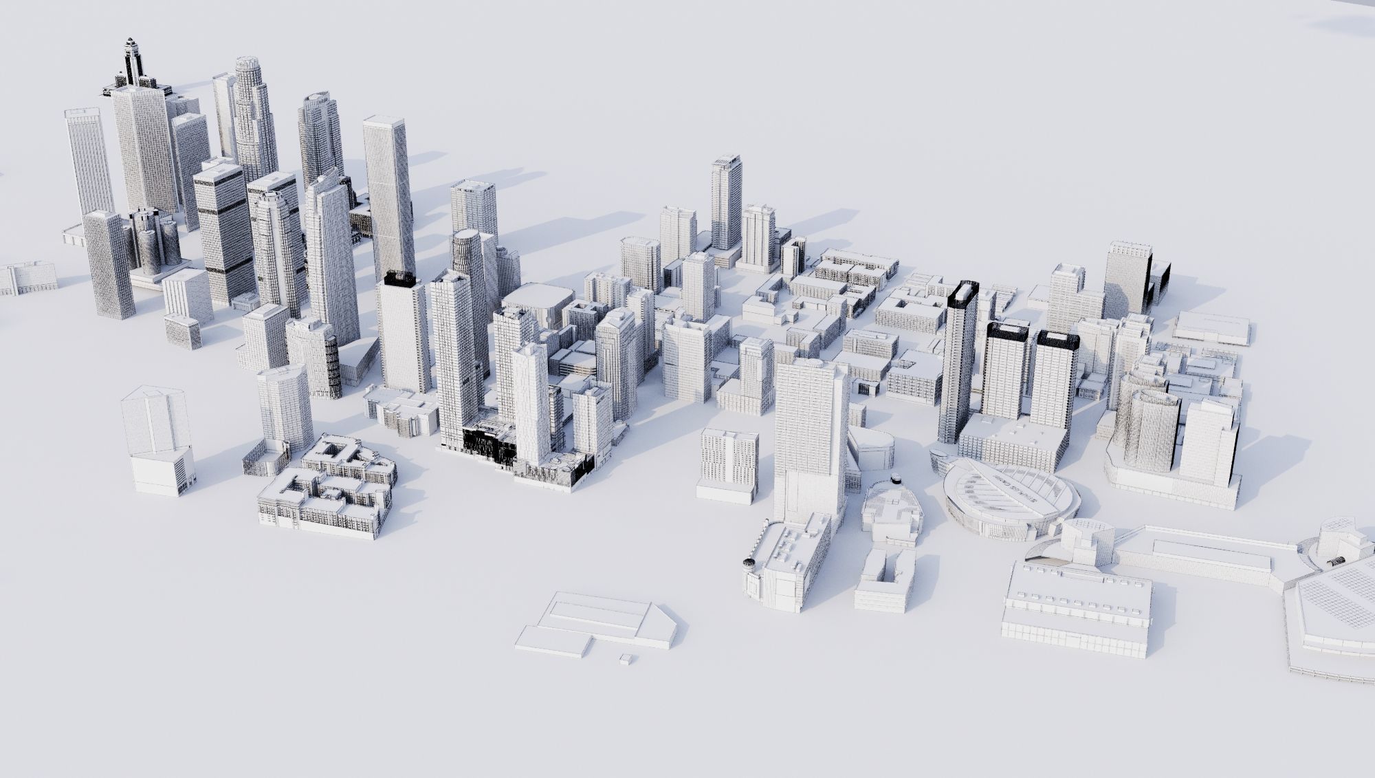 Los Angeles 3D model_6