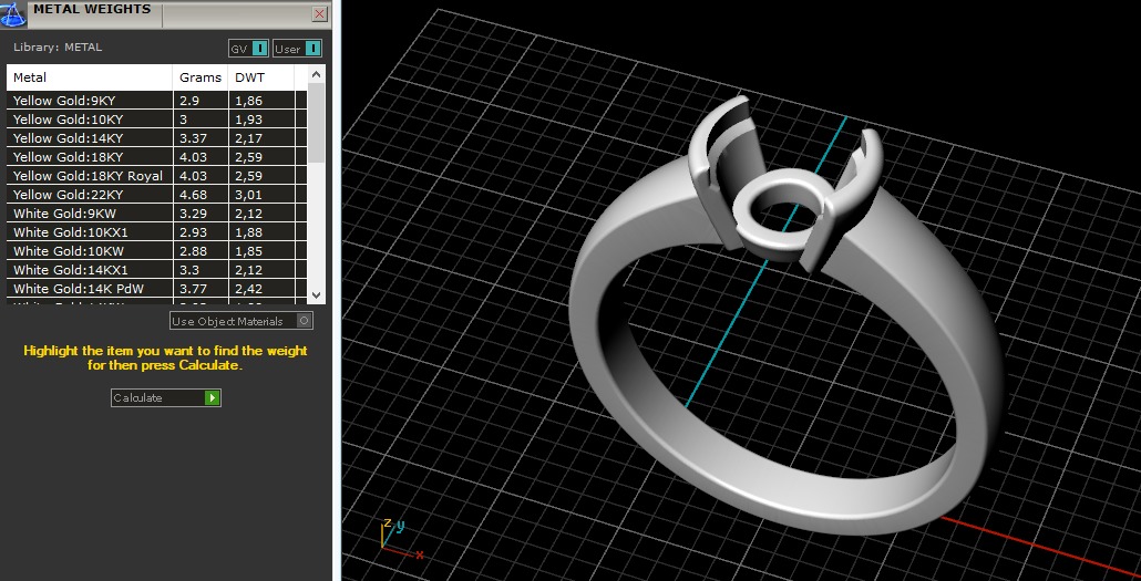 Soliter ring N012666 3D print model_8