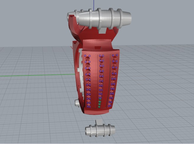 Ring N012658 3D print model_3