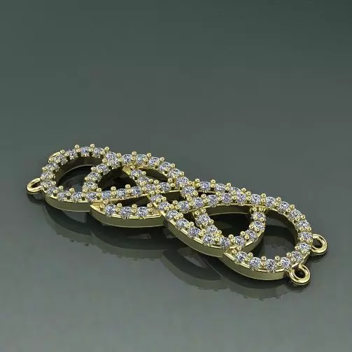 Bracelet N012657 3D print model_0