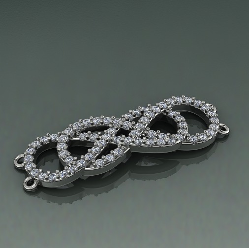 Bracelet N012657 3D print model_1