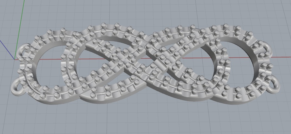 Bracelet N012657 3D print model_2