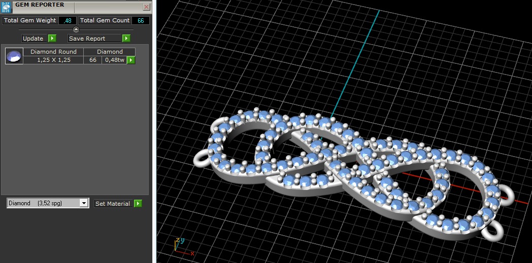 Bracelet N012657 3D print model_8