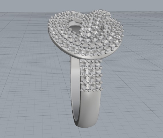 Ring shterm N012648 3D print model_3