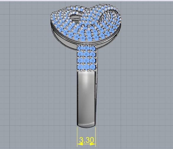 Ring shterm N012648 3D print model_7