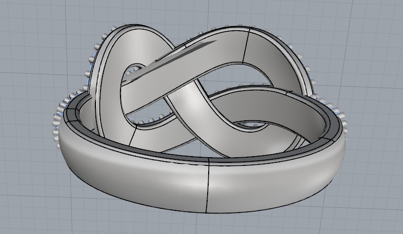 Ring shterm N012648 3D print model_4