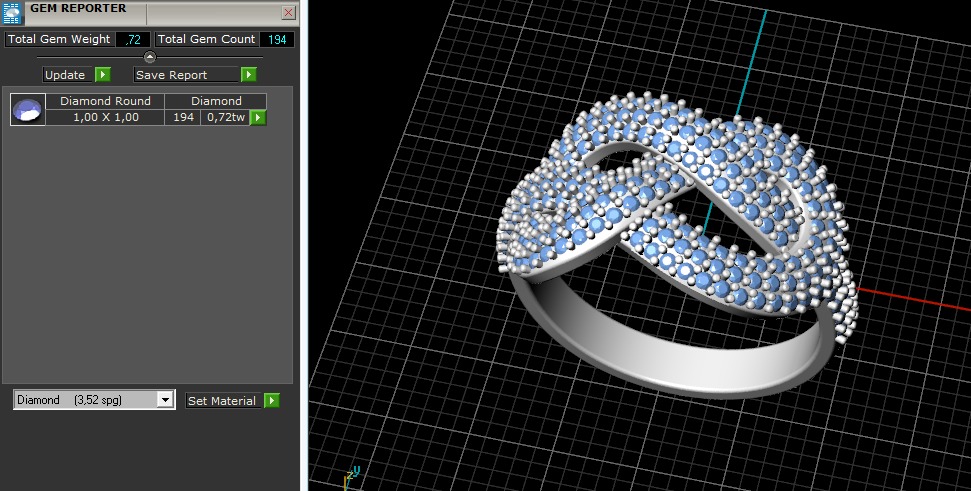 Ring shterm N012648 3D print model_10