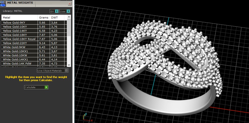 Ring shterm N012648 3D print model_9