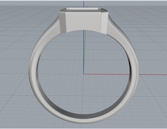 Soliter ring N012646 3D print model_3