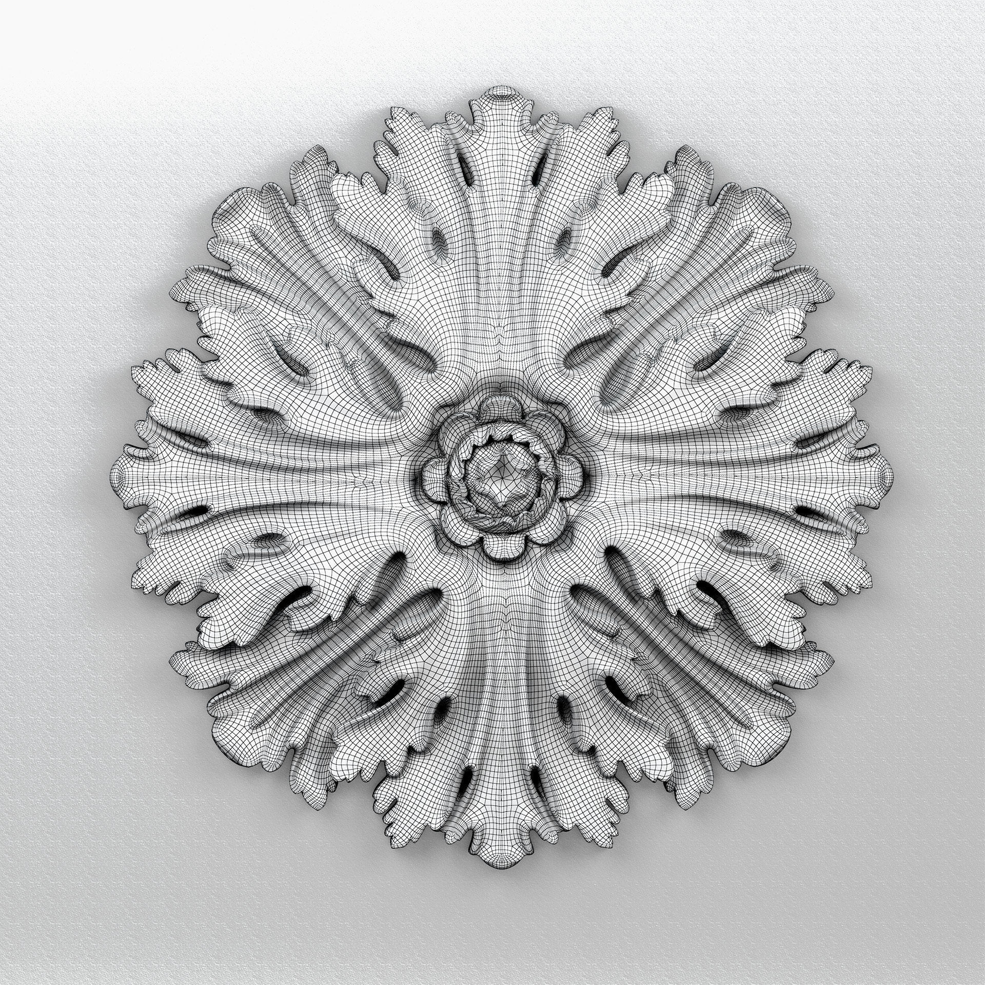 Carved decor 4 3D print model_8