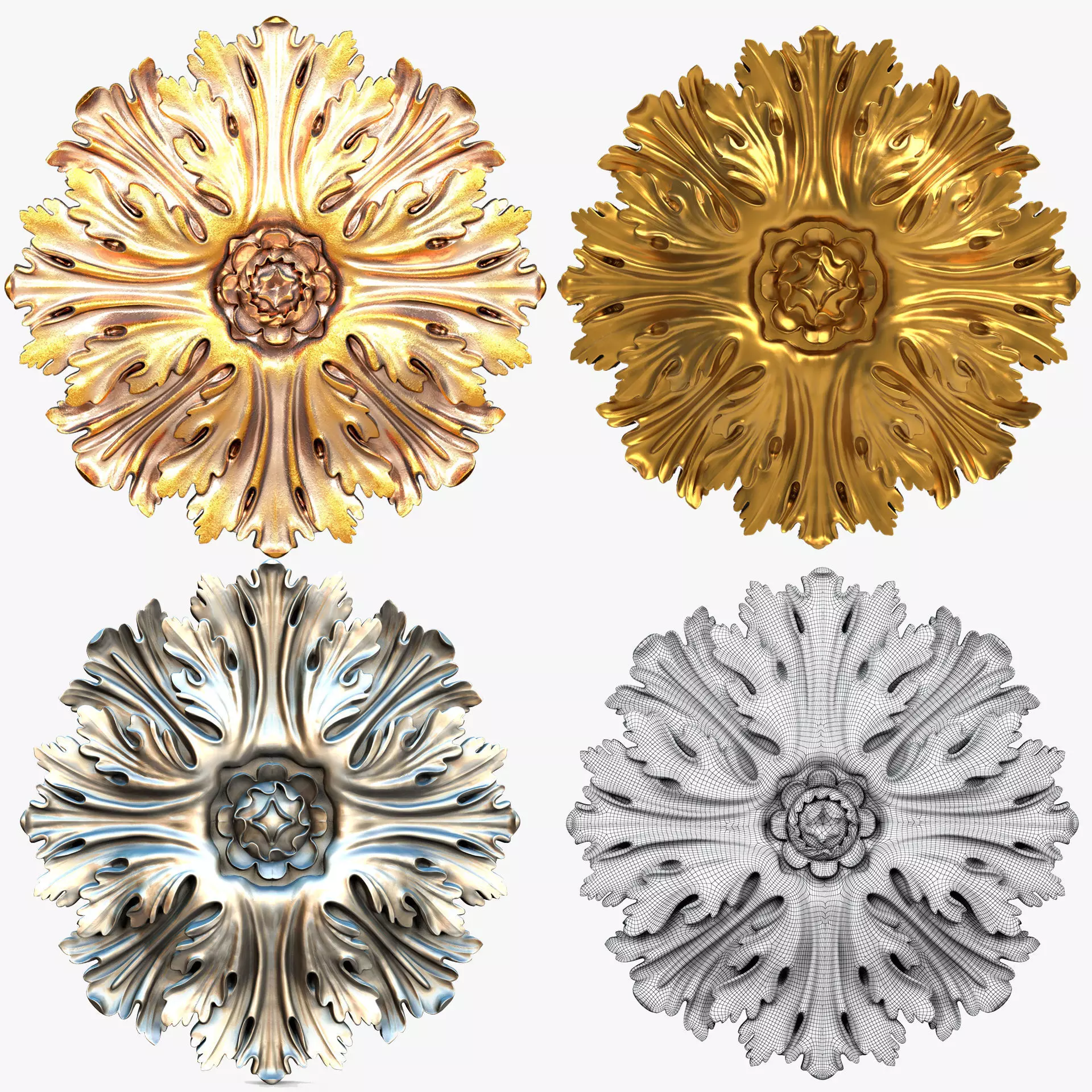 Carved decor 4 3D print model_0