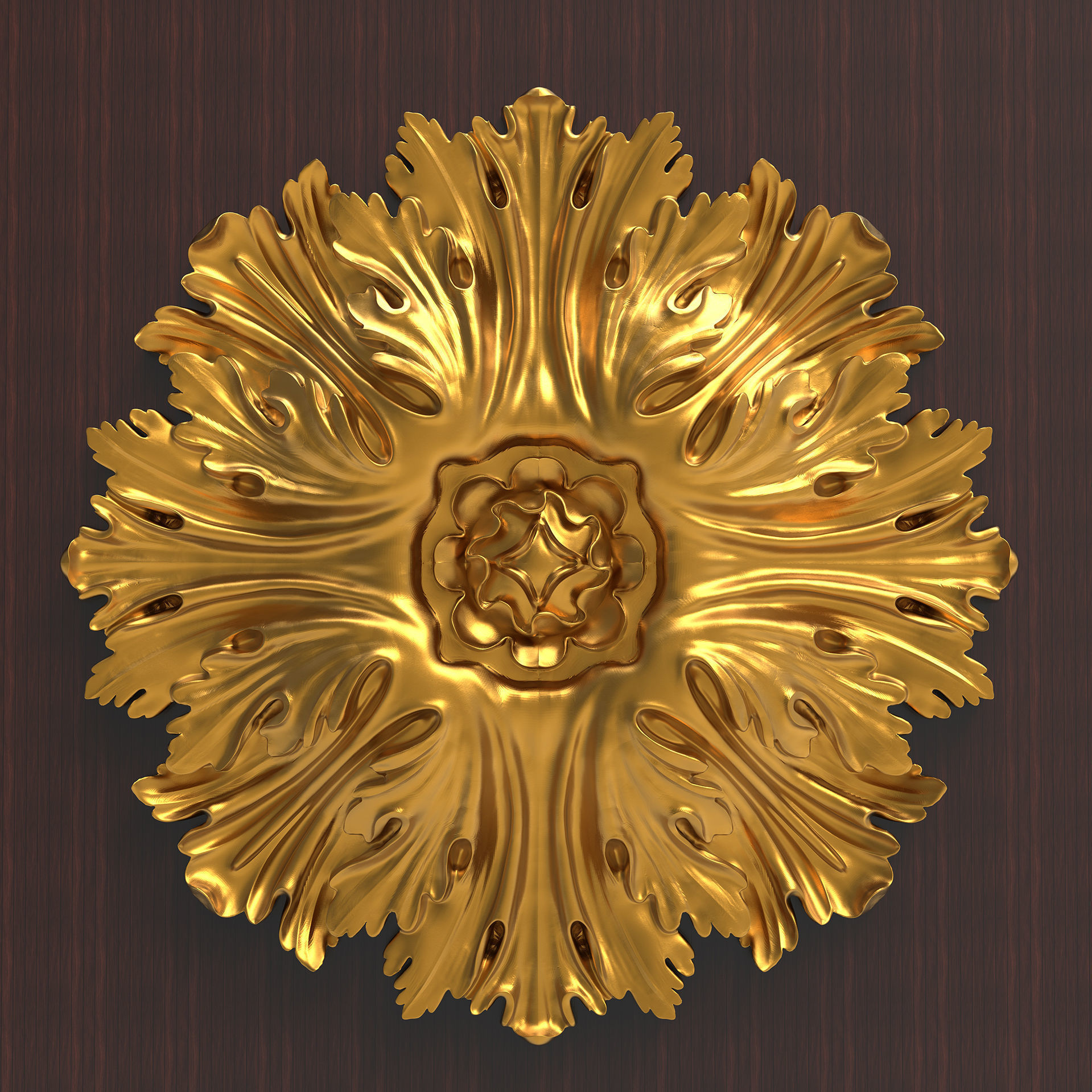 Carved decor 4 3D print model_5