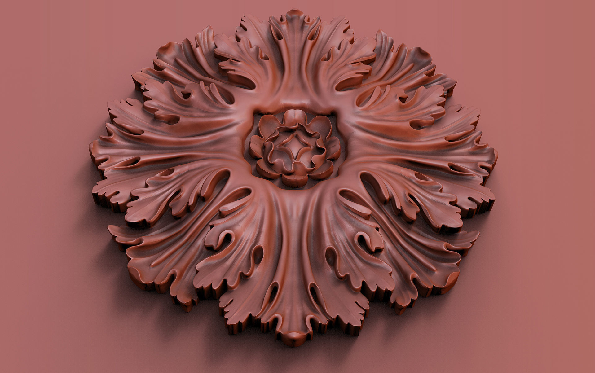 Carved decor 4 3D print model_9