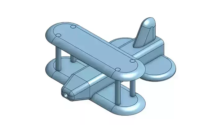 propeller plane model