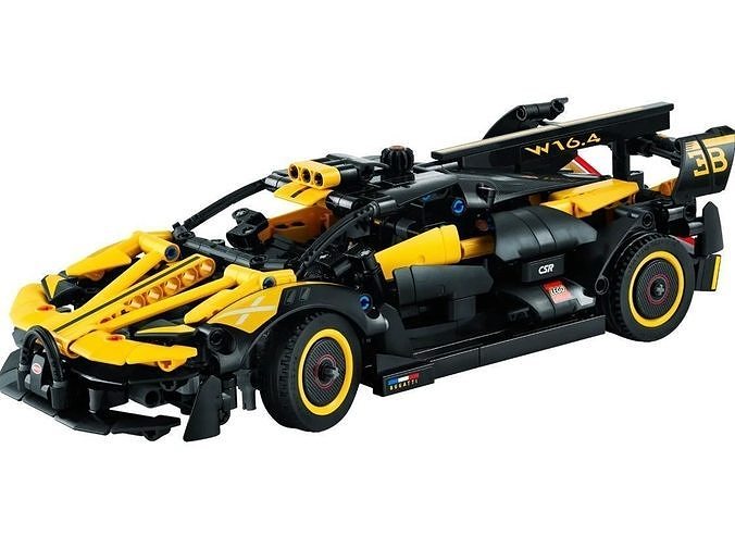 PixelBricks3D - LEGO Bugatti Bolide  3D print model
