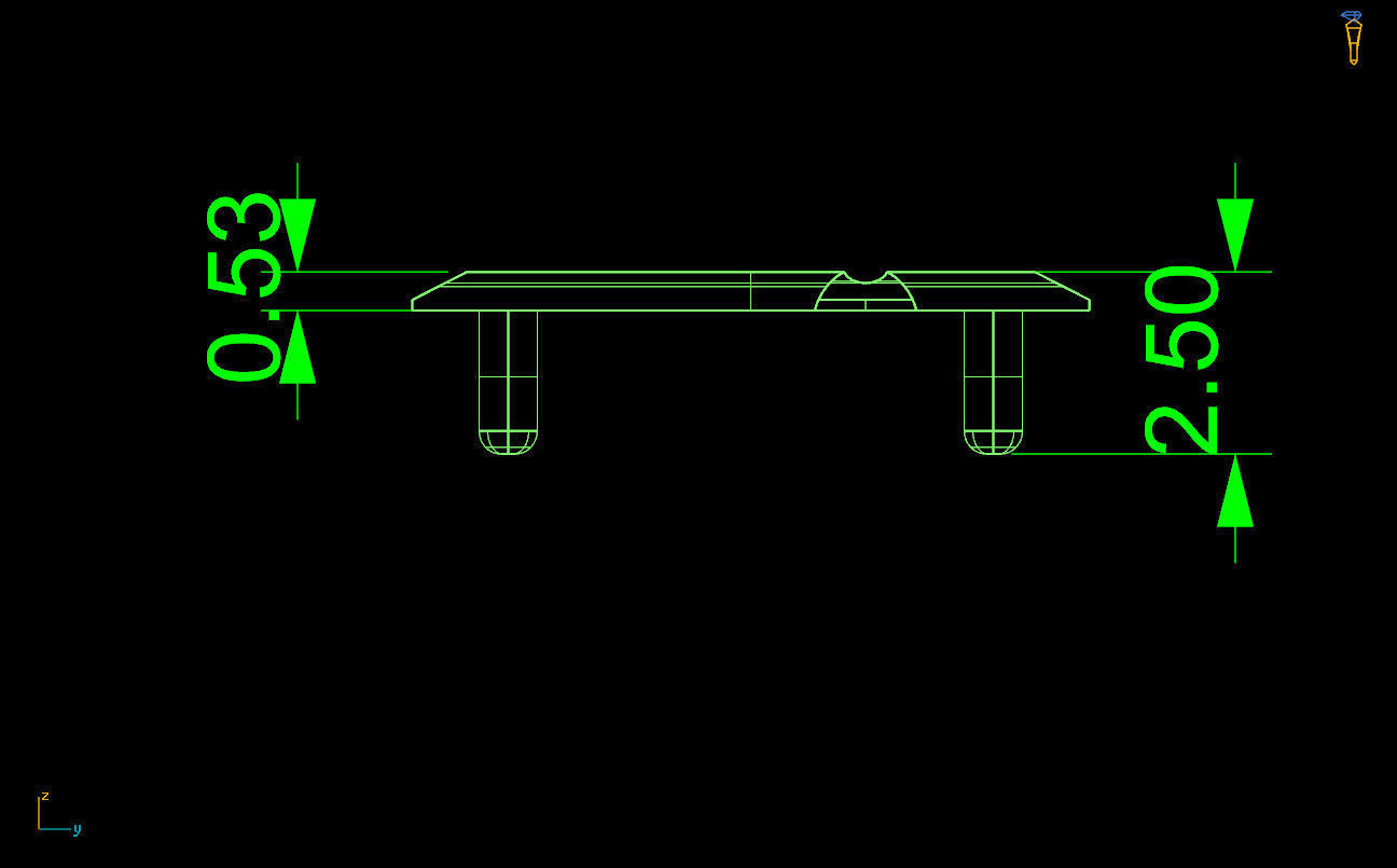 oval ring 3D print model_6