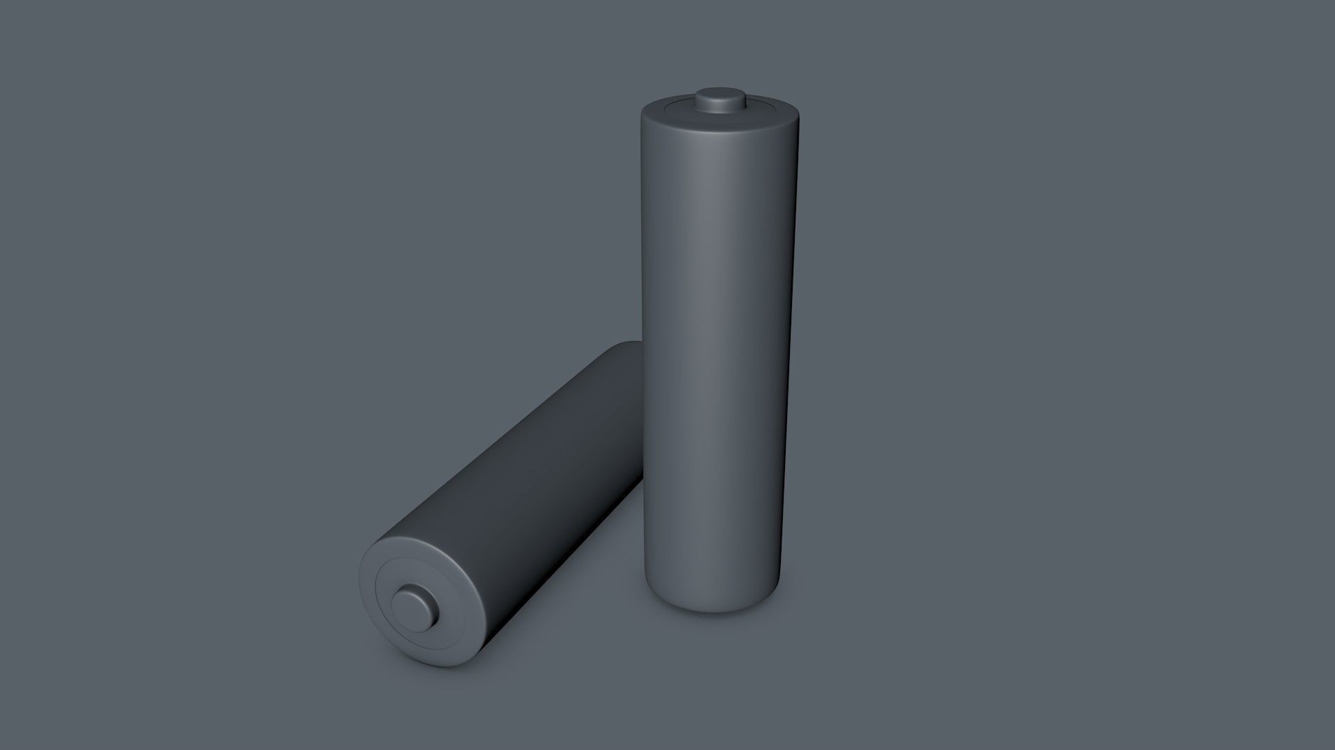 AA Battery 3D model_4