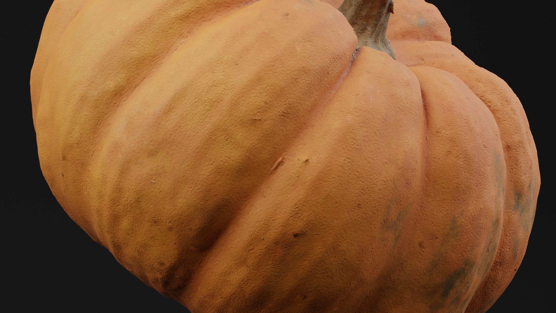 Pumpkin 3D model_2