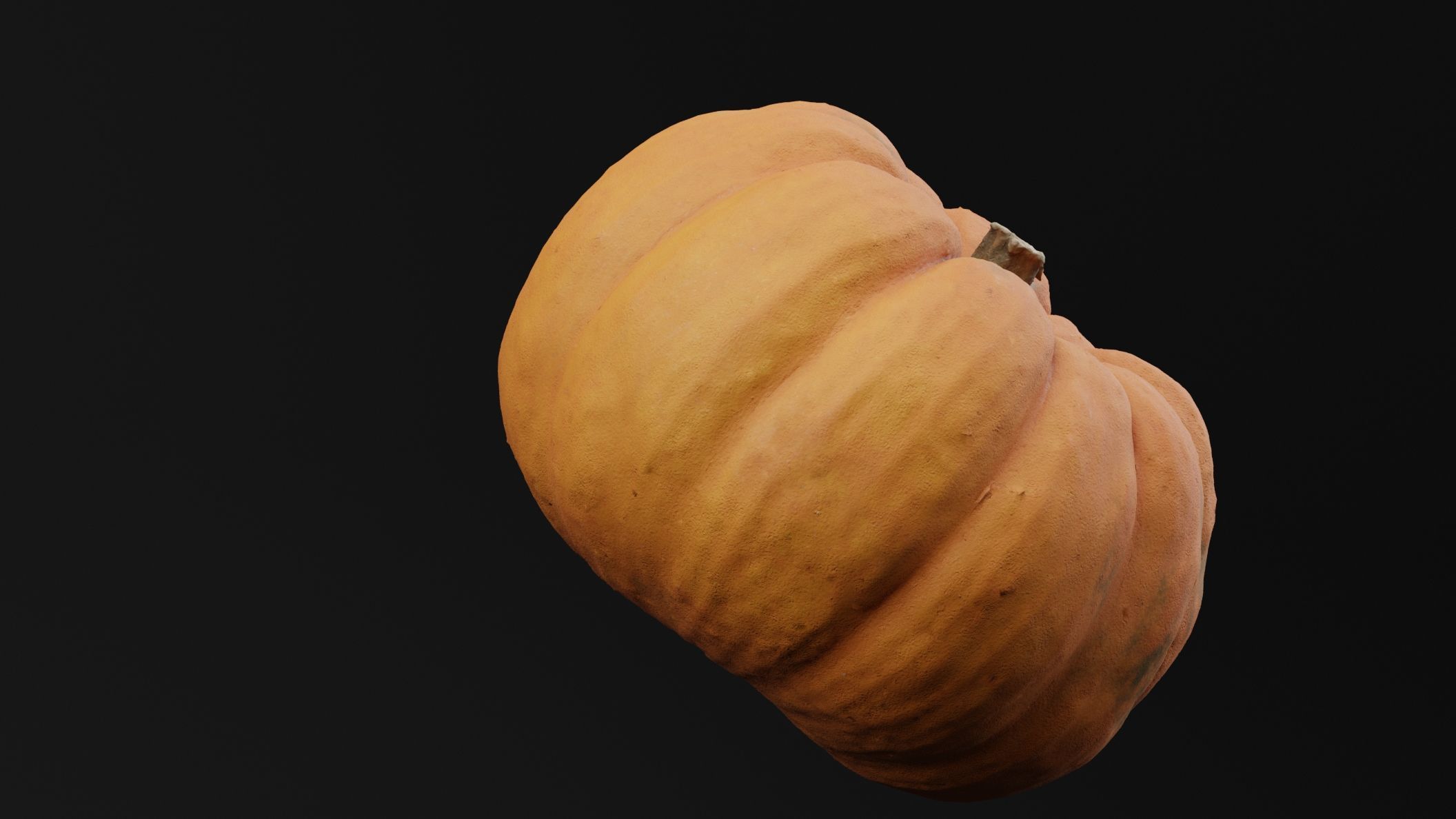 Pumpkin 3D model_3