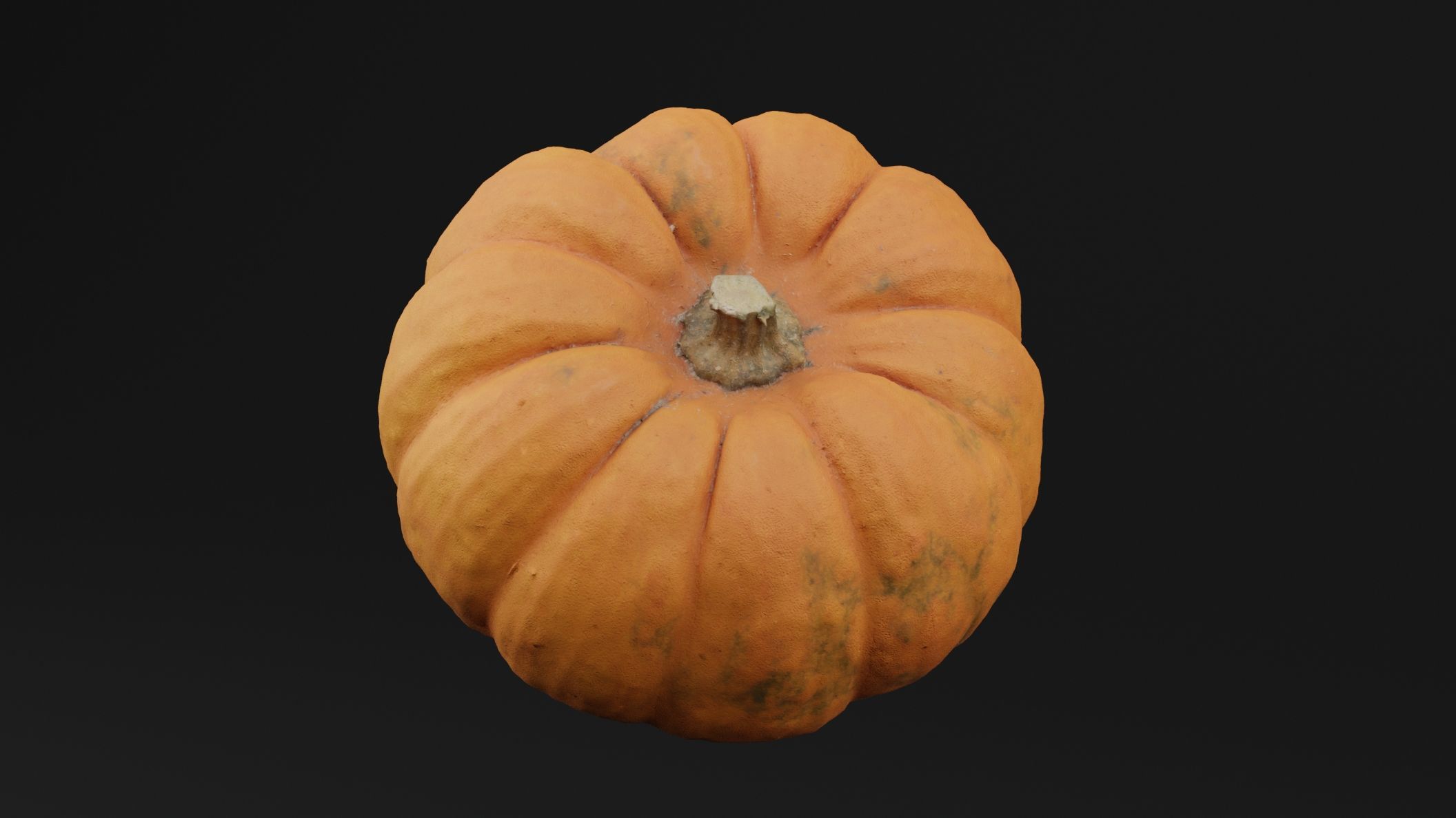 Pumpkin 3D model_4