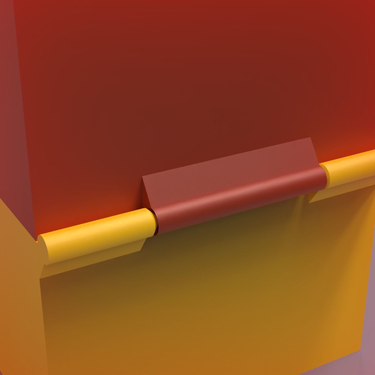 Printable Hinged Box 3D print model_10