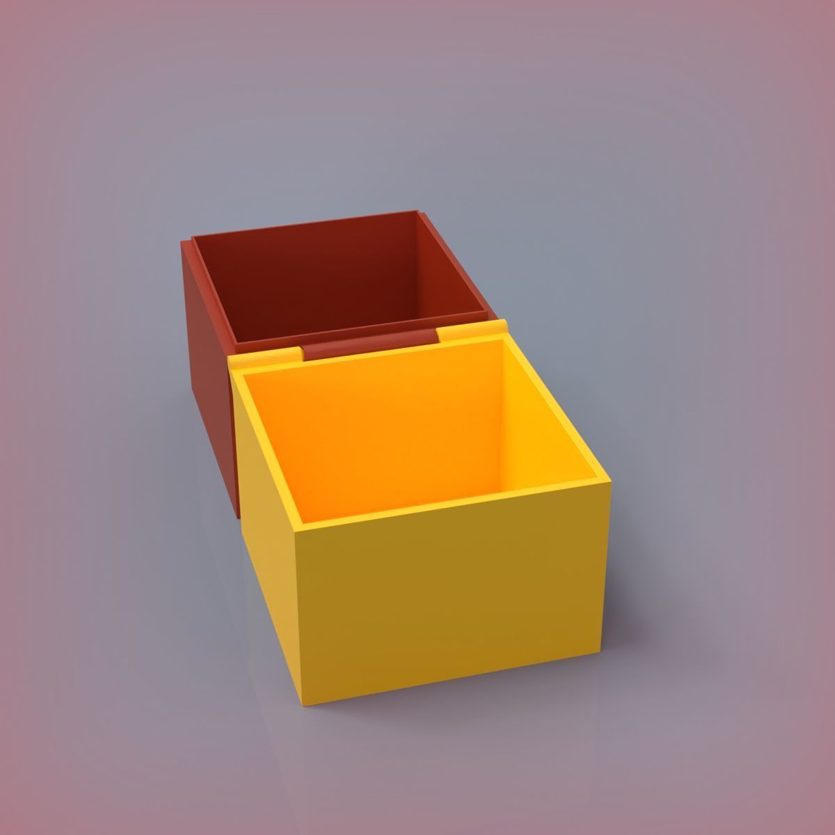 Printable Hinged Box 3D print model_13