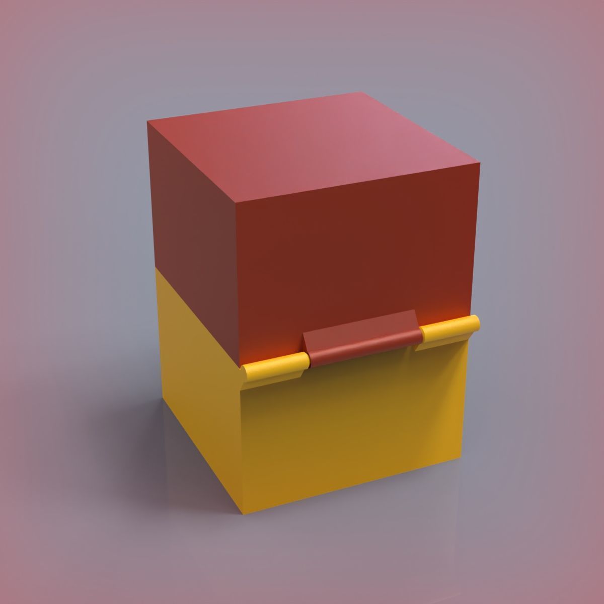 Printable Hinged Box 3D print model_9