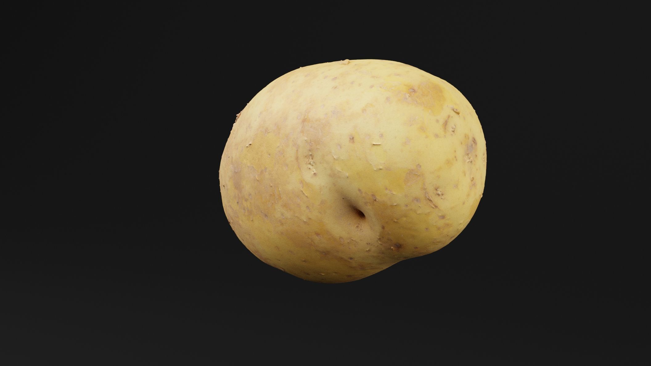Potato 3D model_4