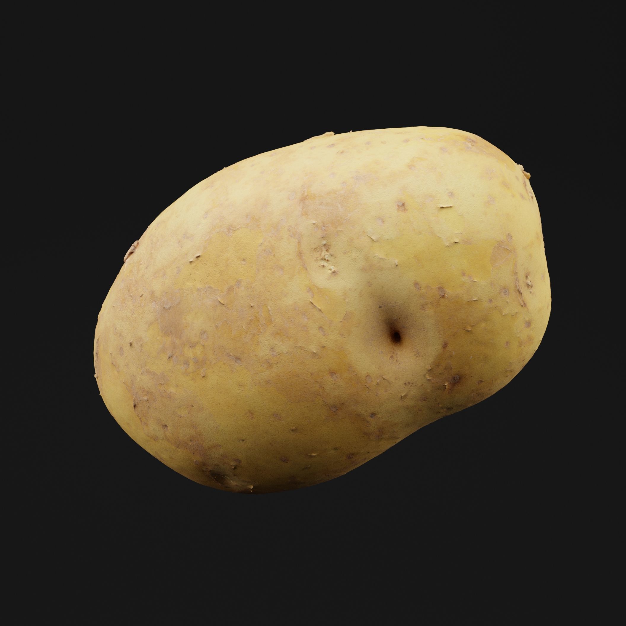 Potato 3D model_5