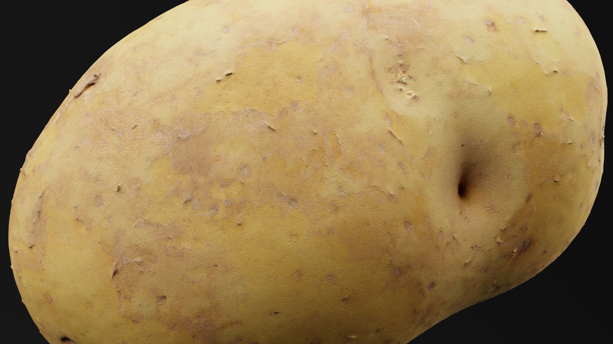 Potato 3D model_2