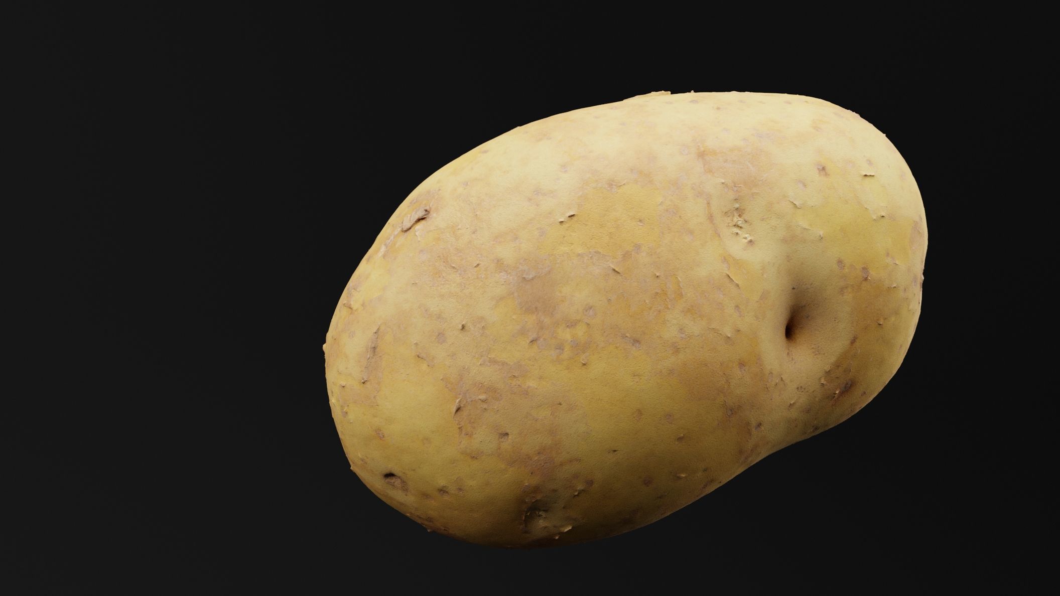 Potato 3D model_3