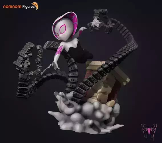 Spider Gwen 3D print model
