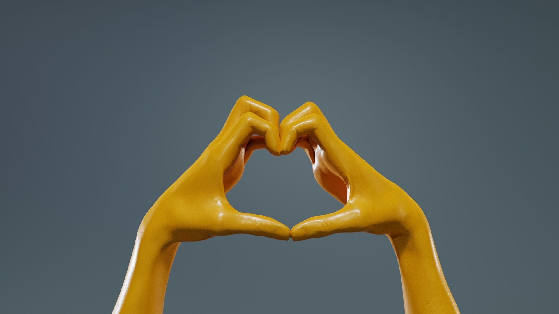 Duo Hands 001 Low-poly 3D model_12