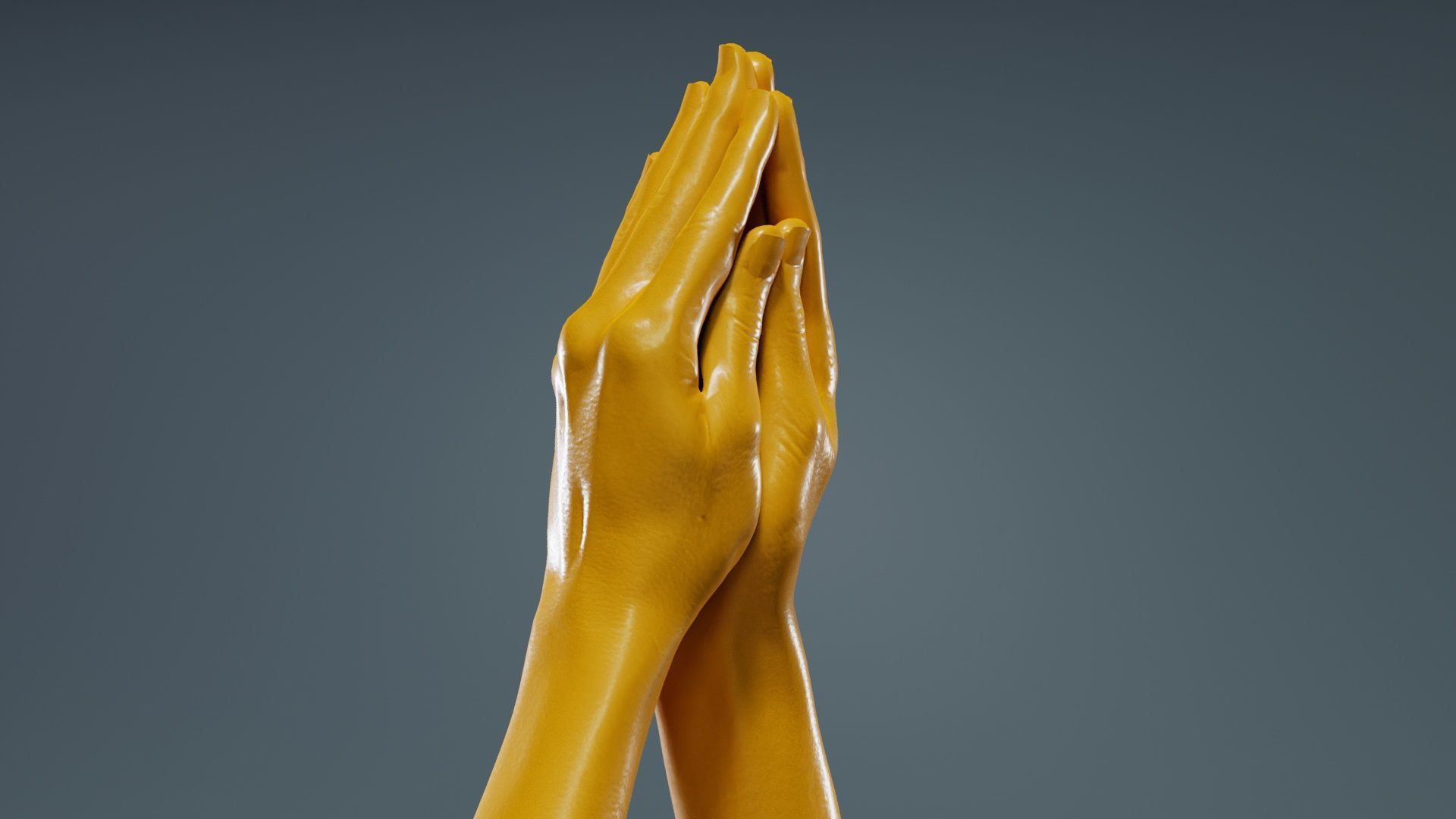 Duo Hands 005 Low-poly 3D model_12