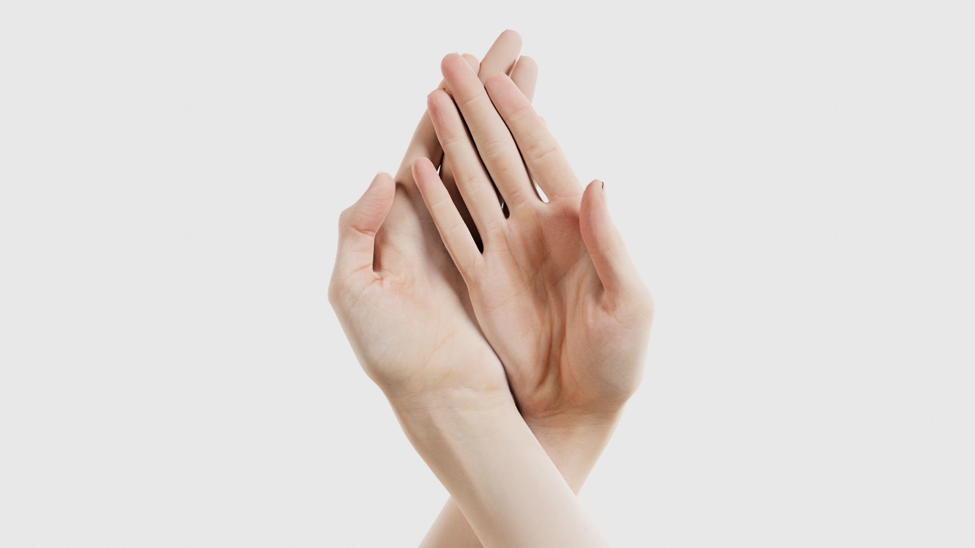 Duo Hands 008 Low-poly 3D model_15